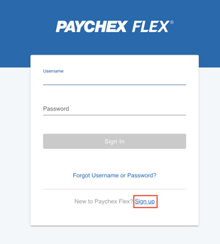 sign up paychex